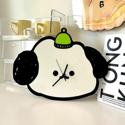 Moderne Acryl Wandklok in Schattige Cartoonstijl – Perfect voor Elke Ruimte 6