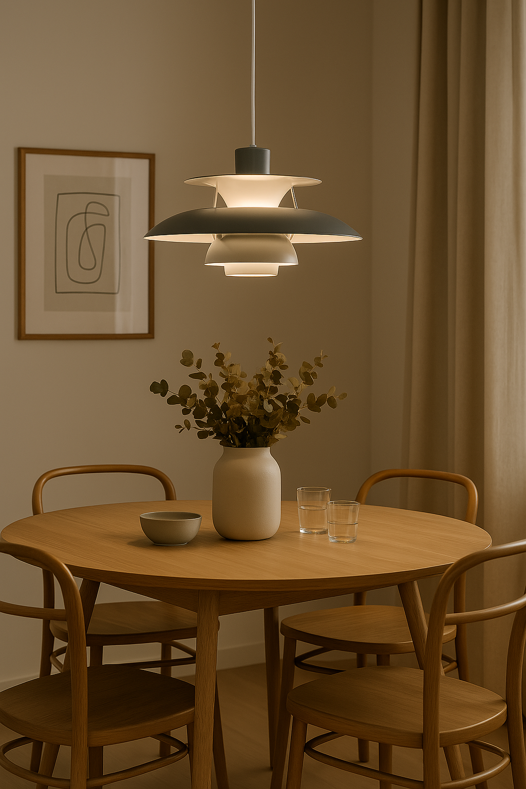 Moderne Dimbare Ronde LED Plafondlamp - Zwarte Plafonnière voor Slaapkamer en Woonkamer 5