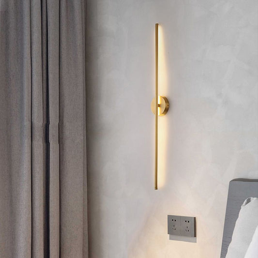 Moderne Gouden LED Wandleuchte voor Badkamer – Stijlvol en Energiezuinig 0