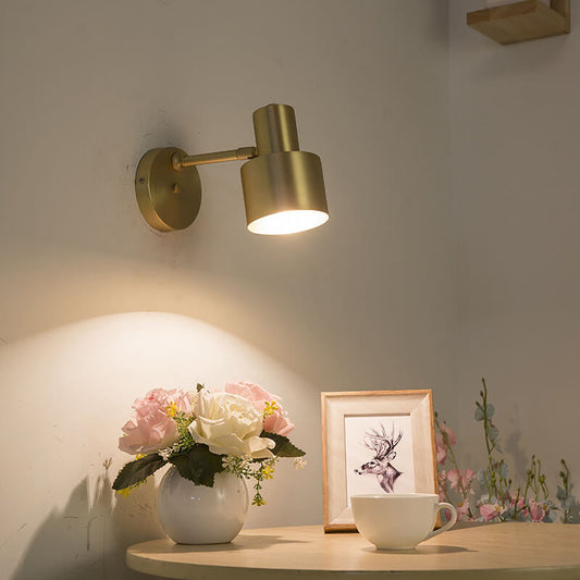 Moderne Gouden Wandlamp – Minimalistisch Design voor Binnen, Luxe Muurlamp van IJzer 0