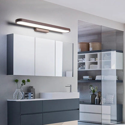 Moderne Gouden Wandlamp voor Slaapkamer en Badkamer – Lineair Design van Metaal 0