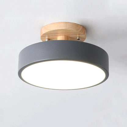 Moderne LED Plafondlamp van Hout en Acryl voor Slaapkamer, Eetkamer en Woonkamer – Energiezuinig en Stijlvol Plafonniere 8