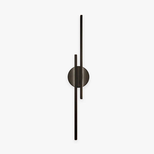 Moderne LED Wandlamp Alana - Dubbele Lijnen, Zwart/Wit, Metaal voor Slaapkamer en Woonkamer 1