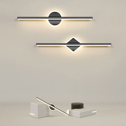 Moderne LED Wandlamp in Zwart en Goud met Energiezuinige Verlichting 6