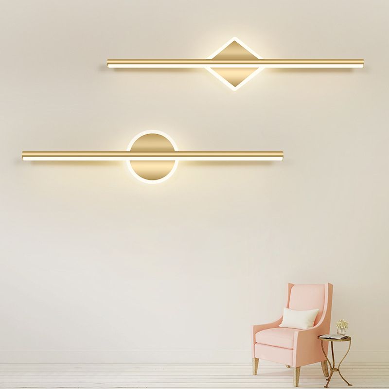Moderne LED Wandlamp in Zwart en Goud met Energiezuinige Verlichting 8