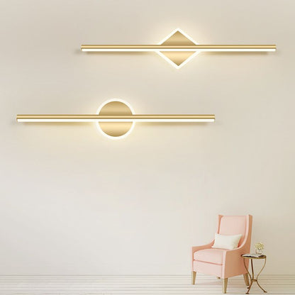 Moderne LED Wandlamp in Zwart en Goud met Energiezuinige Verlichting 8