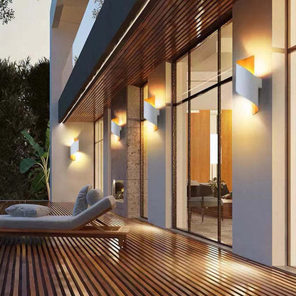 Moderne LED Wandlamp met Spiraalontwerp – Wit/Zwart Metaal voor Binnengebruik 3