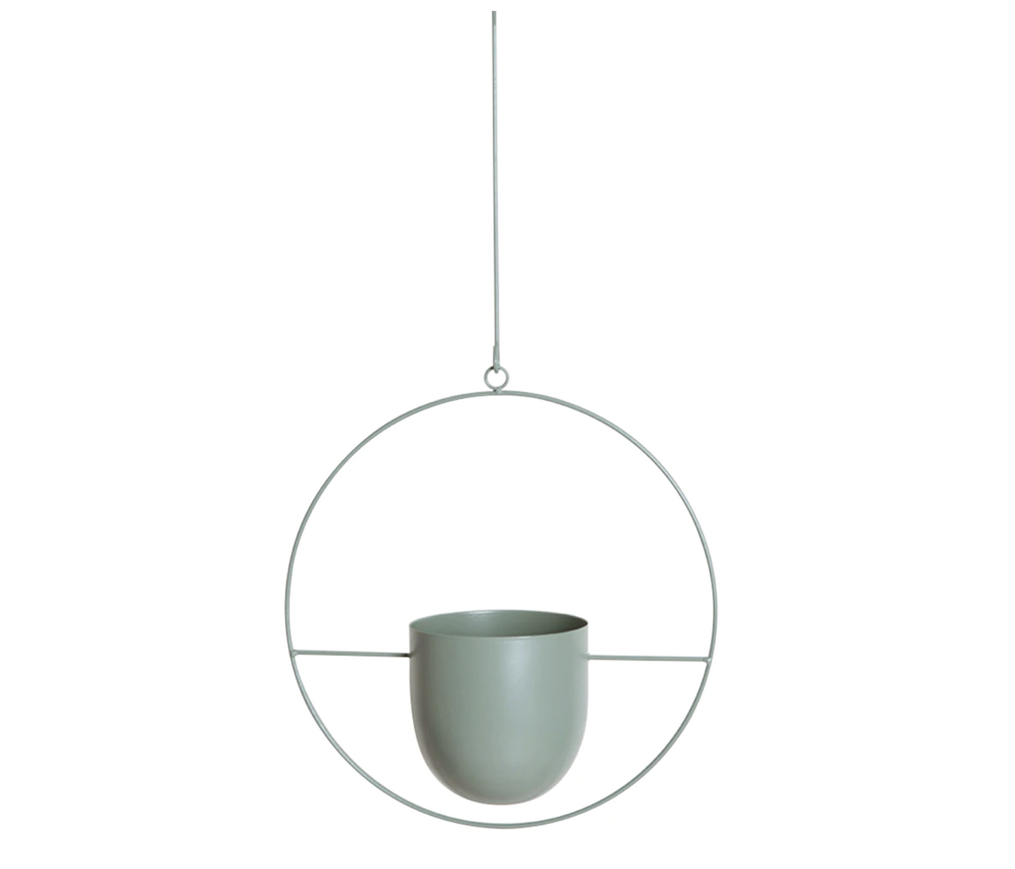 Moderne Minimalistische Plantenhanger van IJzer met Aanpasbare Hangketting – Perfect voor Muurdecoratie 9