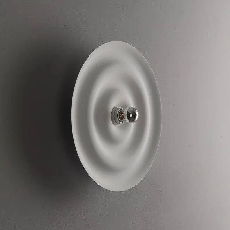 Moderne Scandinavische Ronde Wandlamp voor Woonkamer en Kantoor – Creatief Design met E27 Fitting 0