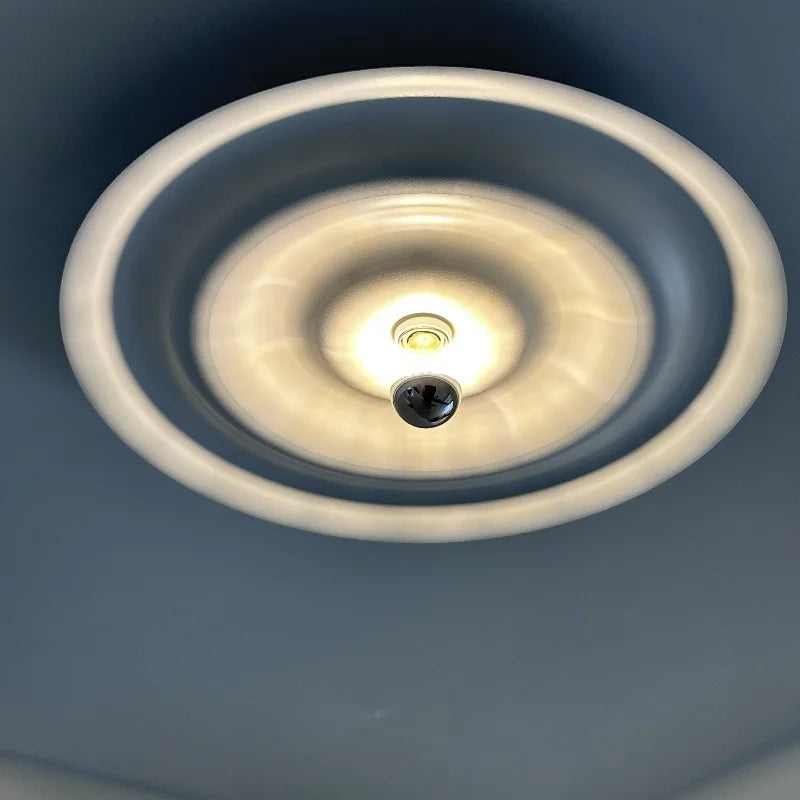Moderne Scandinavische Ronde Wandlamp voor Woonkamer en Kantoor – Creatief Design met E27 Fitting 2