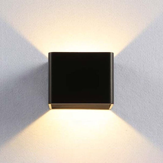 Moderne Wandlamp Zwart - Vierkante Muurlamp voor Elegante Verlichting in Compact Ontwerp, Geschikt voor Binnengebruik 0