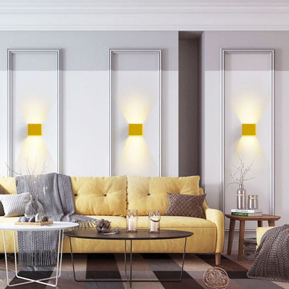 Moderne Wandlamp Zwart - Vierkante Muurlamp voor Elegante Verlichting in Compact Ontwerp, Geschikt voor Binnengebruik 2