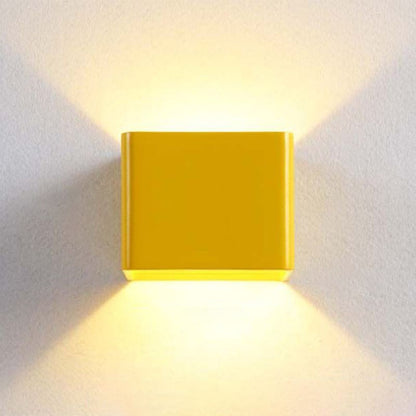 Moderne Wandlamp Zwart - Vierkante Muurlamp voor Elegante Verlichting in Compact Ontwerp, Geschikt voor Binnengebruik 5