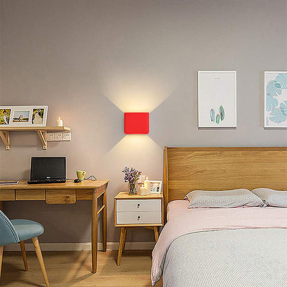 Moderne Wandlamp Zwart - Vierkante Muurlamp voor Elegante Verlichting in Compact Ontwerp, Geschikt voor Binnengebruik 6