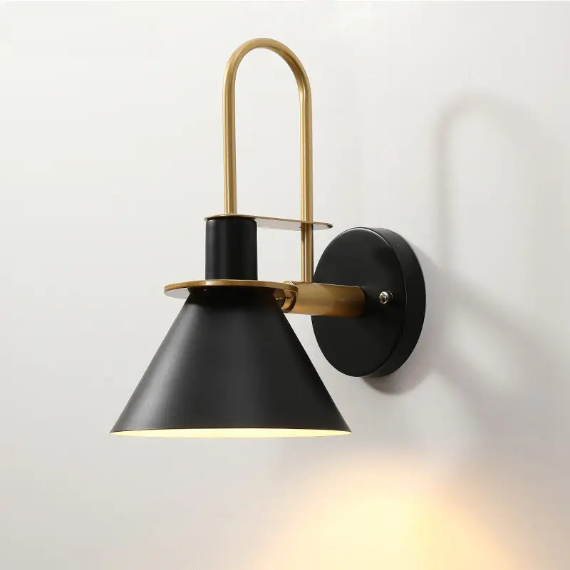 Moderne Wandlamp Zwart voor Slaapkamer – Energiezuinige Muurlamp met 6 Kleuren Opties en Eenvoudige Wandmontage 2