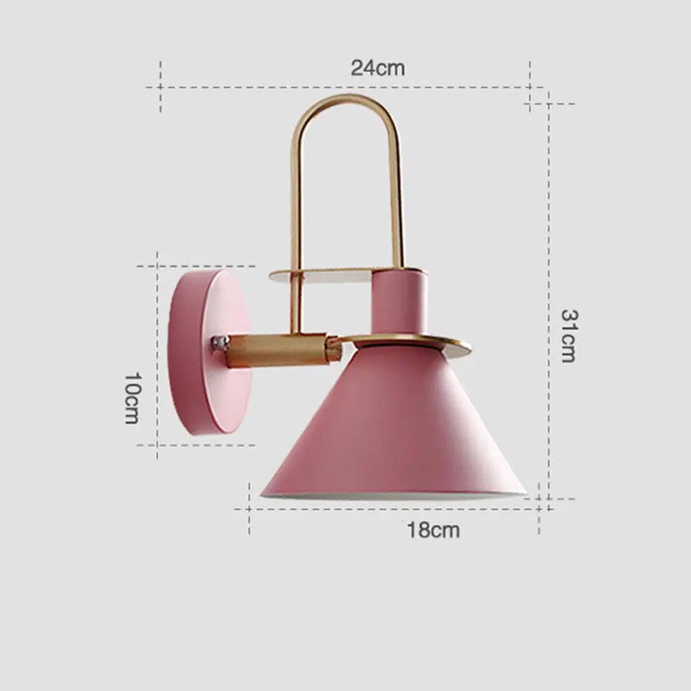 Moderne Wandlamp Zwart voor Slaapkamer – Energiezuinige Muurlamp met 6 Kleuren Opties en Eenvoudige Wandmontage 4