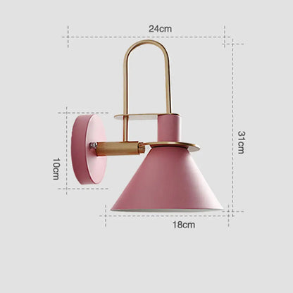 Moderne Wandlamp Zwart voor Slaapkamer – Energiezuinige Muurlamp met 6 Kleuren Opties en Eenvoudige Wandmontage 4