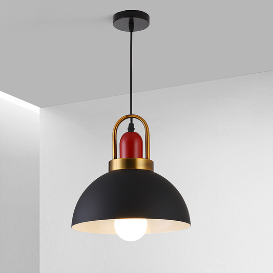 Moderne Zwarte Hanglamp voor Eettafel en Woonkamer – Stijlvolle Verlichting 25 x 12.5 cm 0