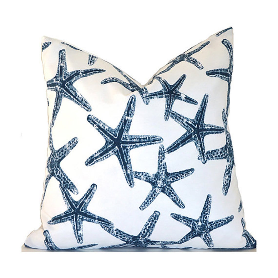 Navy Kussenhoezen Set van 9 voor Kussens 45x45 cm - Duurzaam Linnen met Verborgen Ritssluiting 2