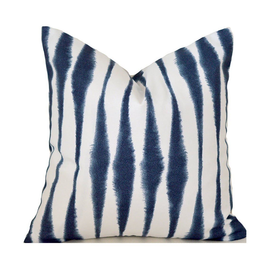 Navy Kussenhoezen Set van 9 voor Kussens 45x45 cm - Duurzaam Linnen met Verborgen Ritssluiting 7