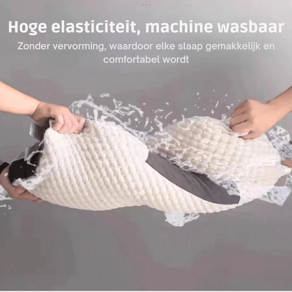 Orthopedisch Hoofdkussen met Verstelbare Hoogte voor Nek- en Rugpijnverlichting