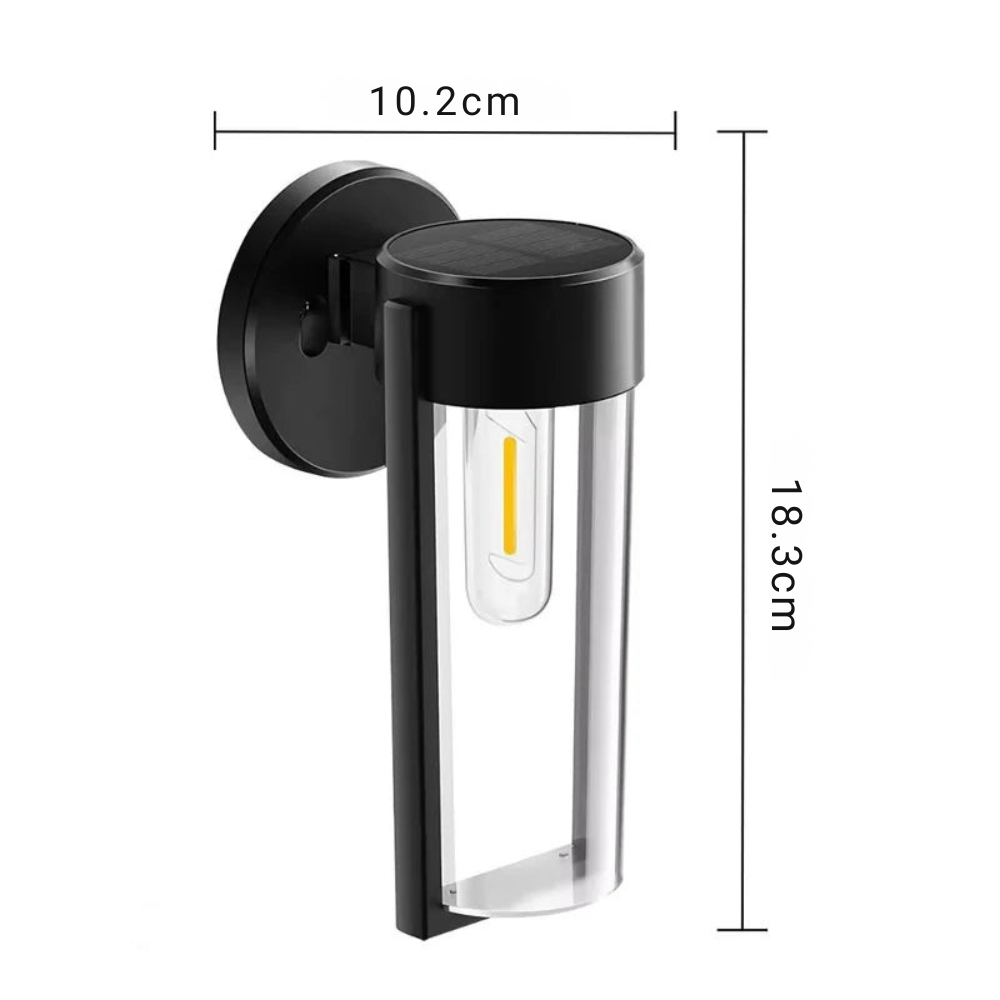 Zonne-energie Wandlamp Buiten IP65 Waterdicht – Tuinverlichting