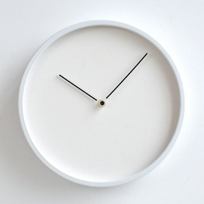 Noordse Minimalistische Wandklok in Diverse Kleuren en Maten – Modern Design voor Elegante Interieurs