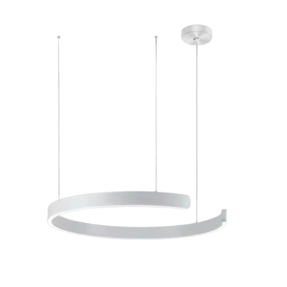 Moderne Ronde LED Hanglamp Zwart voor Eettafel en Woonkamer – Elegante Verlichting voor Stijlvol Interieur
