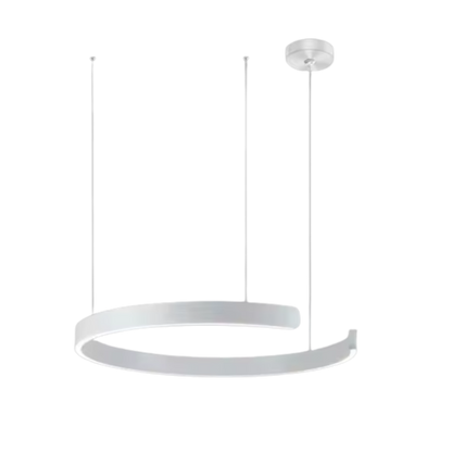 Moderne Ronde LED Hanglamp Zwart voor Eettafel en Woonkamer – Elegante Verlichting voor Stijlvol Interieur