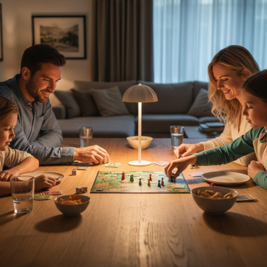 Scandinavisch Design tafellamp met Dimbare LED Verlichting
