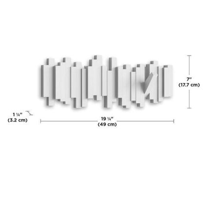 Kapstok met Magnetische Klapbare Haken - Houten Opties en Eenvoudige Installatie 8