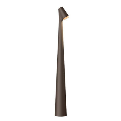 Oplaadbare Draadloze Tafellamp Zwart van Aluminium met Drie Lichtsterkten - Elegante Draagbare Designlamp 0