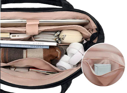 Puffer Schooltas met Laptopvak – Waterafstotend en Ruim Hoofdvak voor School en Werk 3