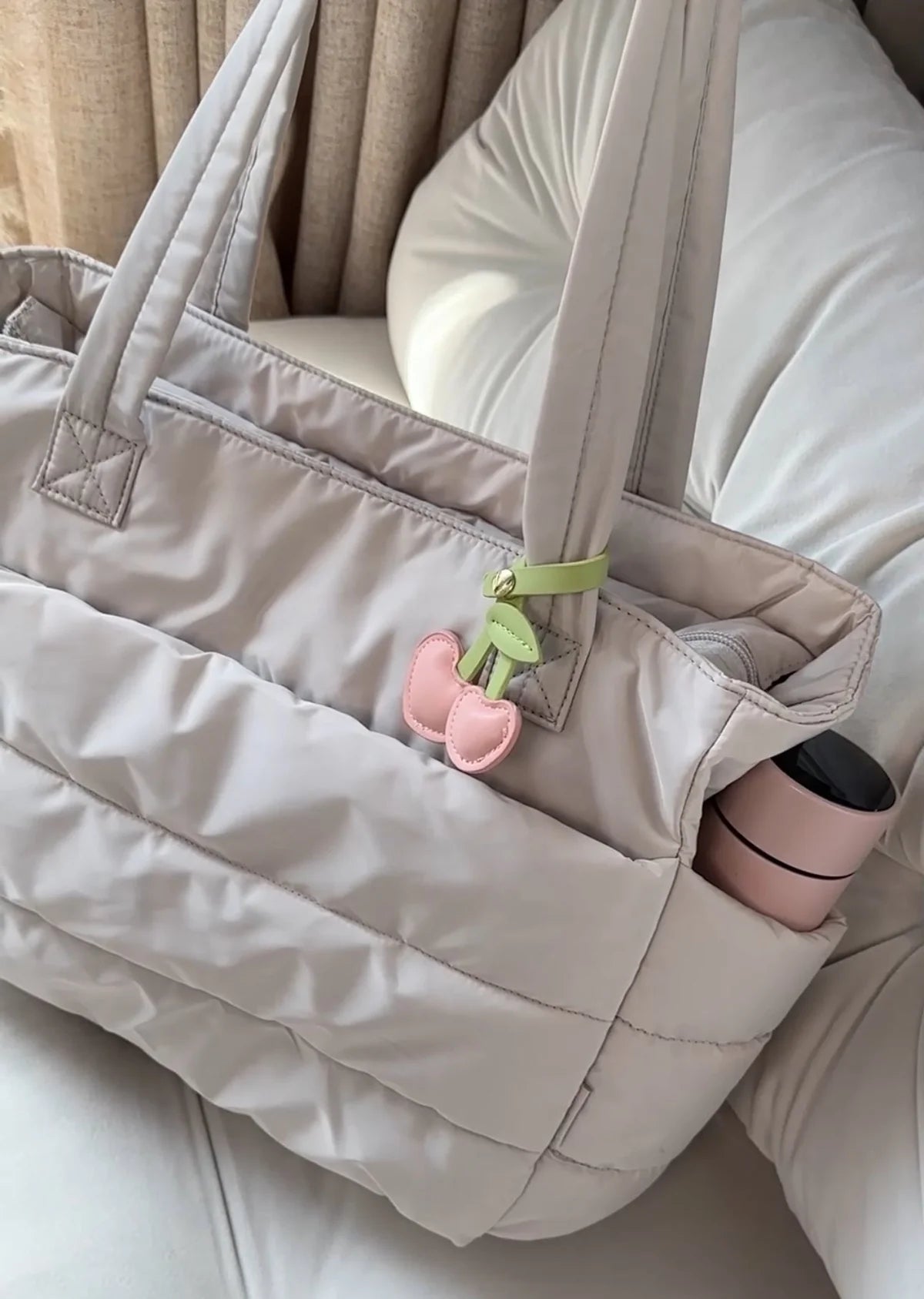 Puffer Schooltas met Laptopvak – Waterafstotend en Ruim Hoofdvak voor School en Werk 7