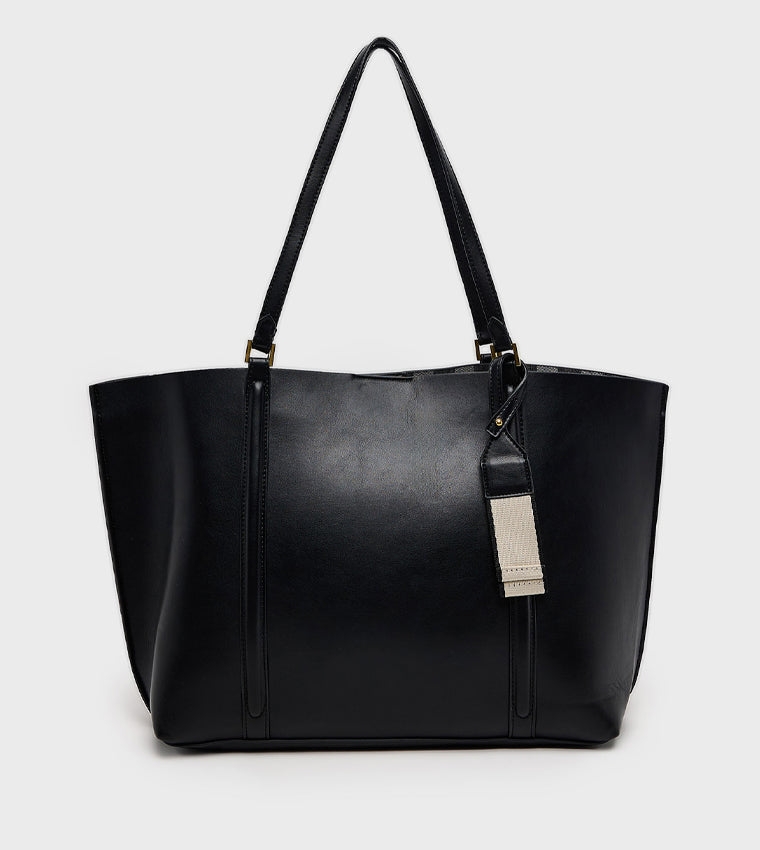 Ruime Handtas Dames van Hoogwaardig Leer met Stevige Schouderhengsels – Tijdloos Design voor Werk en Vrije Tijd 0