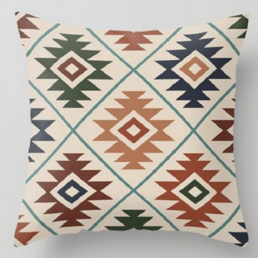 Rustieke Kussenhoezen Set van 9 - 45x45 cm, Ademend Linnen voor Kussens op de Bank 1