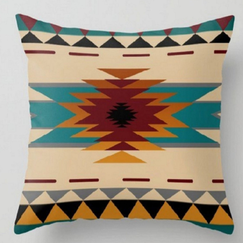 Rustieke Kussenhoezen Set van 9 - 45x45 cm, Ademend Linnen voor Kussens op de Bank 2