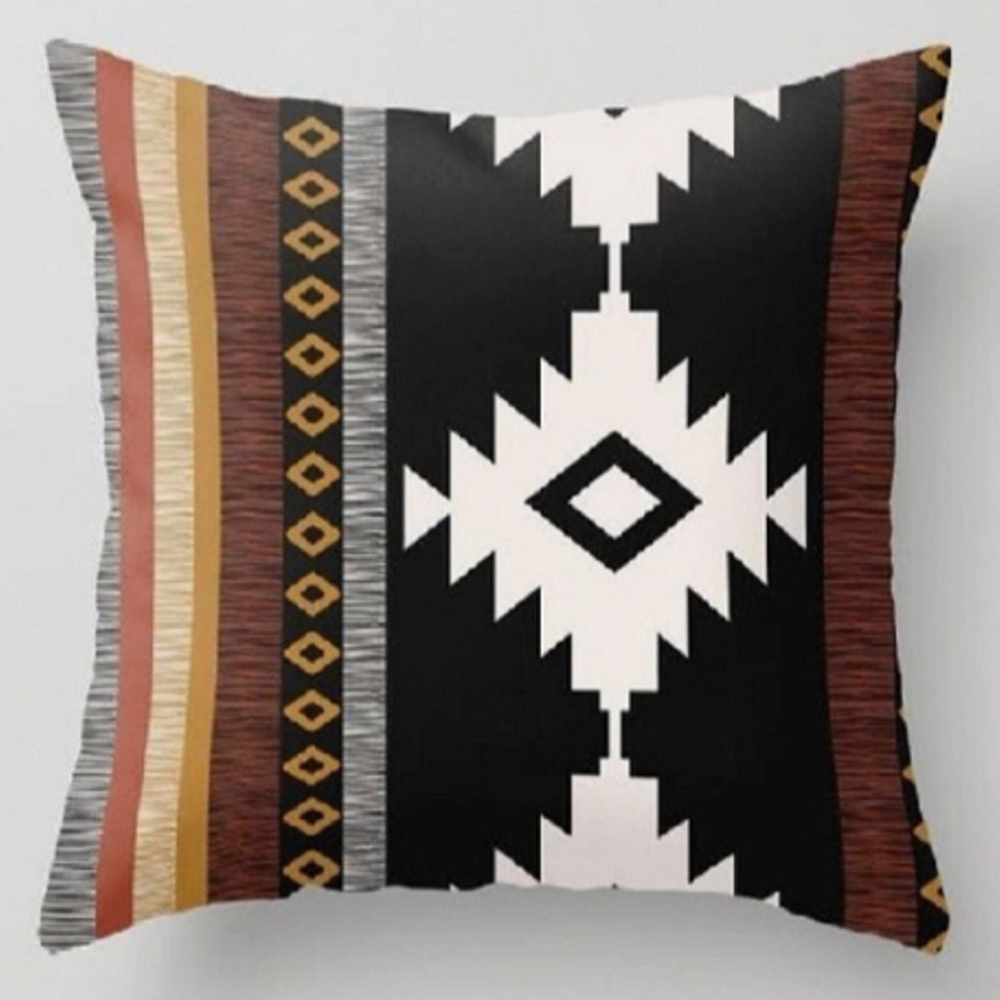 Rustieke Kussenhoezen Set van 9 - 45x45 cm, Ademend Linnen voor Kussens op de Bank 9
