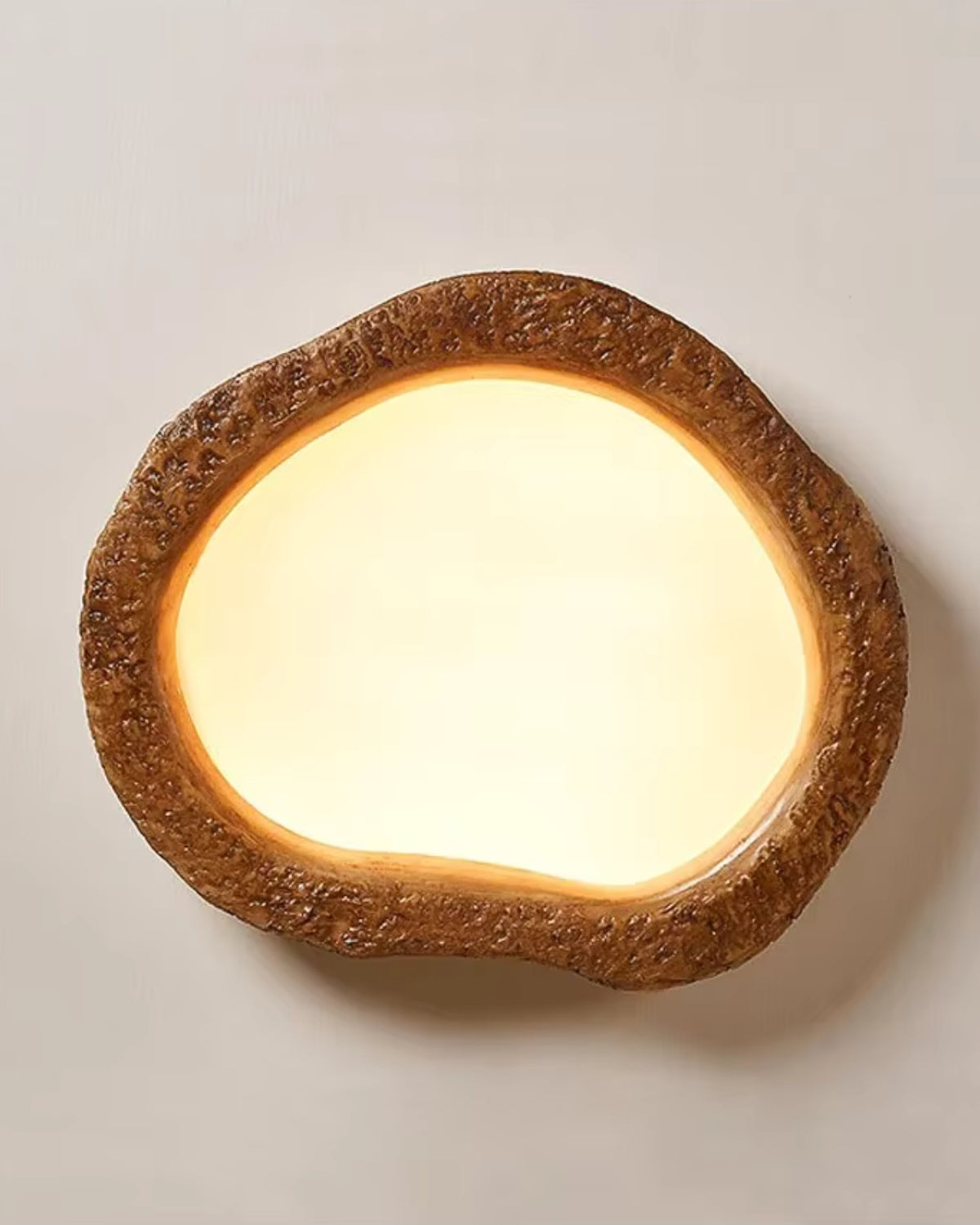 Rustieke Plafondlamp van Natuurlijk Hout met Moderne Verlichting – Le Halo Bois 8