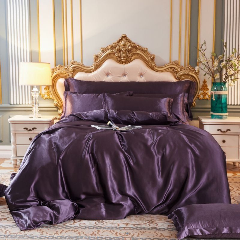 Satijnen Beddengoed Set voor Ultiem Slaapcomfort – Zacht, Ademend en Luxe Design, Beschikbaar in Eenpersoons en Tweepersoons Maten 10