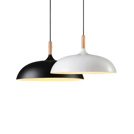 Scandinavische Hanglamp 35cm voor Boven Eettafel of Kookeiland – Verkrijgbaar in 7 Kleuren, Modern Woonkamer Lamp 1