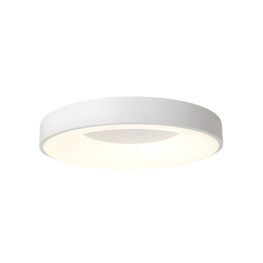 Scandinavische LED Plafondlamp - Ronde Plafonniere voor Slaapkamer en Woonkamer - Minimalistisch Design 1