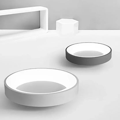 Scandinavische LED Plafondlamp - Ronde Plafonniere voor Slaapkamer en Woonkamer - Minimalistisch Design 6