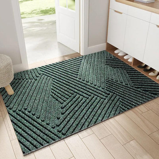 Scandinavische PVC Deurmat voor Binnen en Buiten - Slipbestendig en Duurzaam, Effectieve Vuilafvoer, Minimalistisch Ontwerp 0