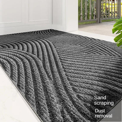 Scandinavische PVC Deurmat voor Binnen en Buiten - Slipbestendig en Duurzaam, Effectieve Vuilafvoer, Minimalistisch Ontwerp 3