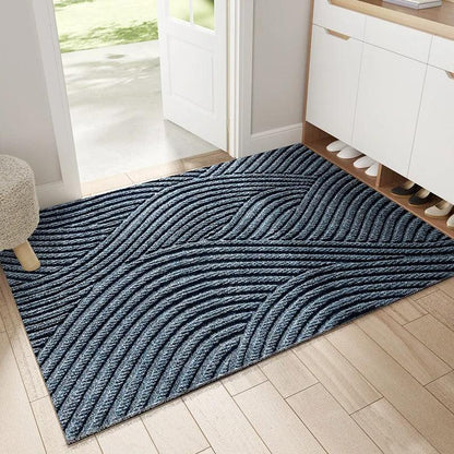 Scandinavische PVC Deurmat voor Binnen en Buiten - Slipbestendig en Duurzaam, Effectieve Vuilafvoer, Minimalistisch Ontwerp 5