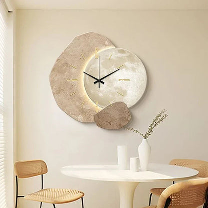 Scandinavische Wandklok met Verlichting – Modern Design in Diverse Afmetingen en Kleuren 4