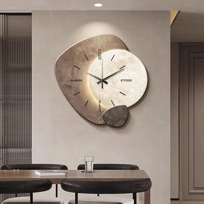 Scandinavische Wandklok met Verlichting – Modern Design in Diverse Afmetingen en Kleuren 5