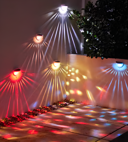 Zonne Buitenwandlamp met Waterdicht Ontwerp en Automatische Verlichting – Draadloos en Eenvoudig te Installeren