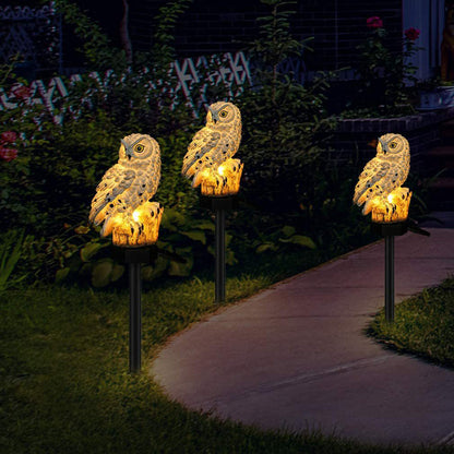 Solar Uilenlamp 2-Pack met LED Verlichting en IP65 Waterdicht 4